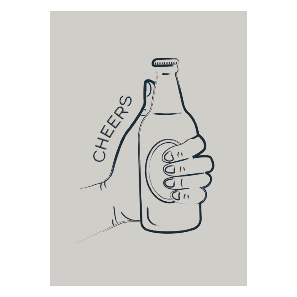 Greeting Card - FOR HIM - Cheers